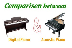 Những điểm khác biệt giữa đàn piano cơ và piano điện